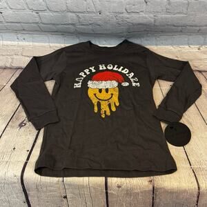 Tiny Whales Happy Holidaze Boy’s Christmas Shirt